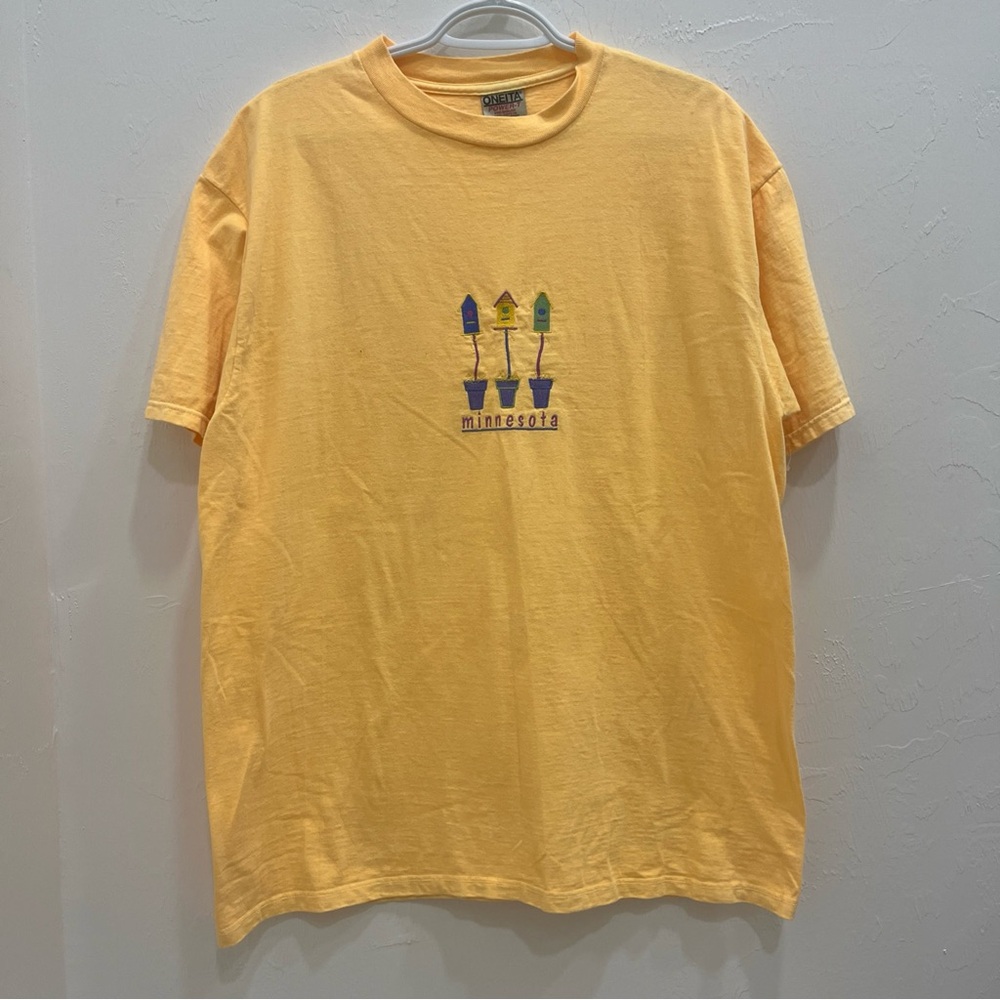 Oneita Power-T Women T-shirt  Minnesota XL‎ Top Pullover